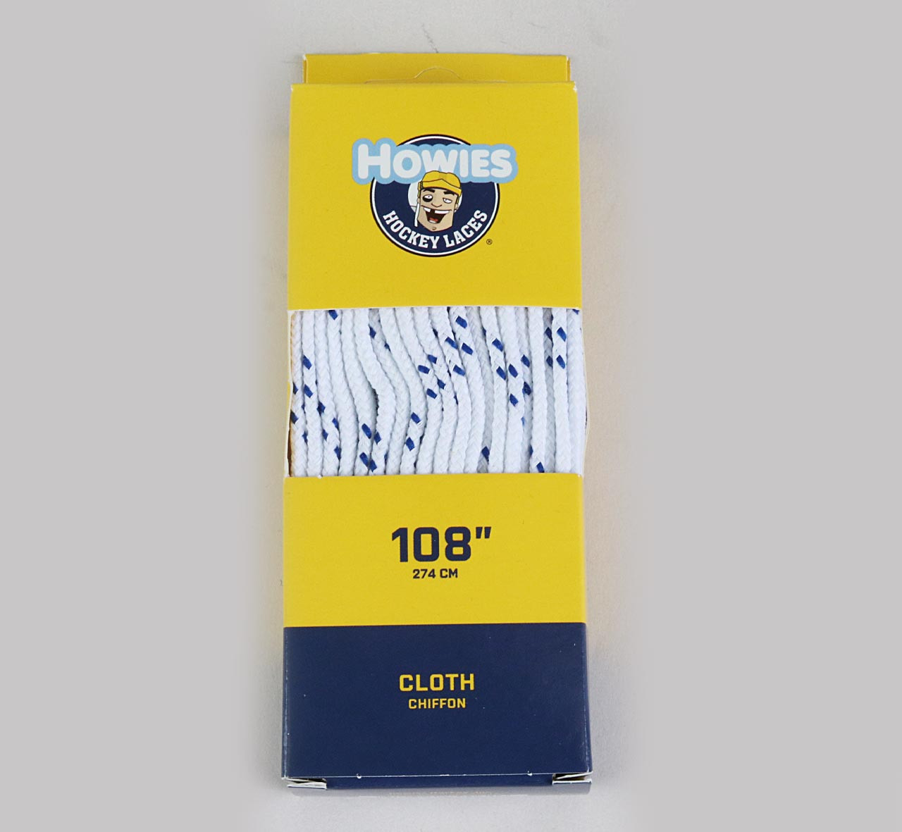 Howies 108" Cloth Skate Laces Pro Stock Hockey