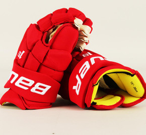 15" Bauer Supreme 1S Pro Gloves - Team Stock Detroit Red Wings