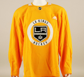 Practice Jersey - Los Angeles Kings - Yellow Adidas Size 56