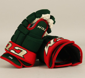14" CCM HG97 Gloves - Kyle Rau Minnesota Wild