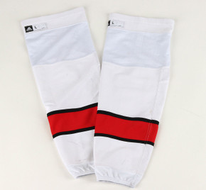 Game Sock - Carolina Hurricanes - White Adidas Size L