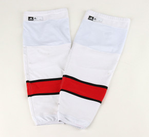Game Sock - Carolina Hurricanes - White Adidas Size XL