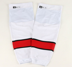 Game Sock - Carolina Hurricanes - White Adidas Size XL+