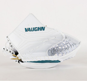 Regular - Vaughn Velocity V10 White Glove - Kappo Kahkonen San Jose Sharks
