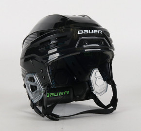 Size M - Bauer Reakt 85 Black Helmet - Chicago Blackhawks