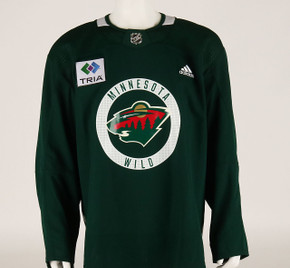 Practice Jersey - Minnesota Wild - Forest Green Adidas Size 58