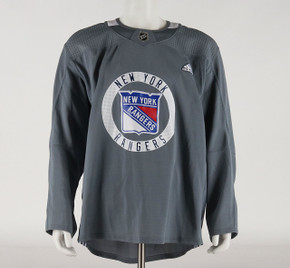 Practice Jersey - New York Rangers - Gray Adidas Size 56 #6