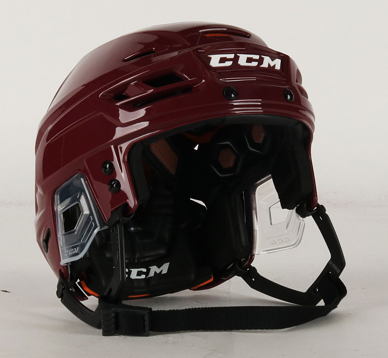 Size M CCM Tacks 710 Maroon Helmet Arizona Coyotes 2 Pro Stock