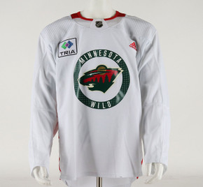 Practice Jersey - Minnesota Wild - White Adidas Size 56 #4