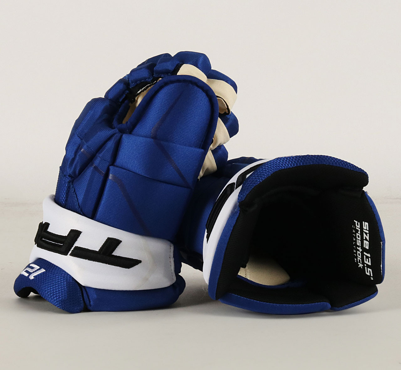 13.5" TRUE Catalyst 9X Gloves Alex BarreBoulet Tampa Bay Lightning