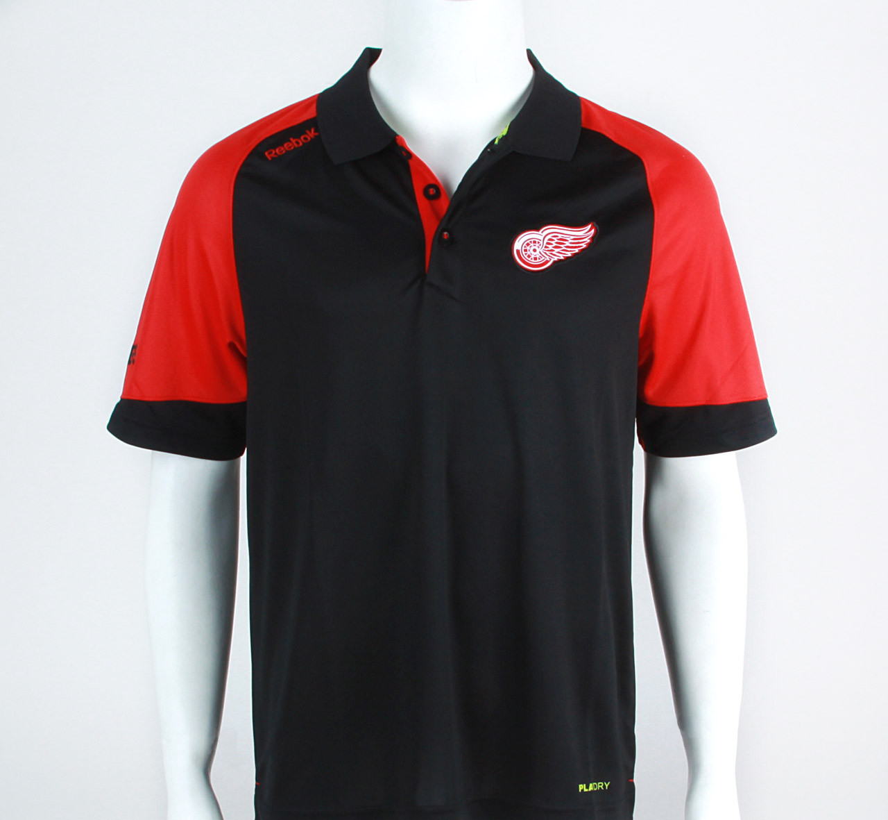 Detroit Red Wings Center Ice Polo - Pro Stock Hockey