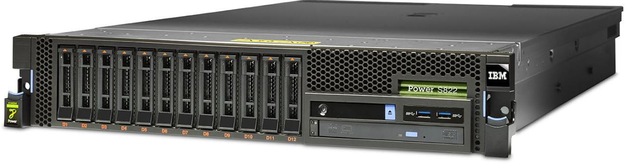 IBM 8284 22A pSeries AIX Power8 Server EPXD 10-Core
