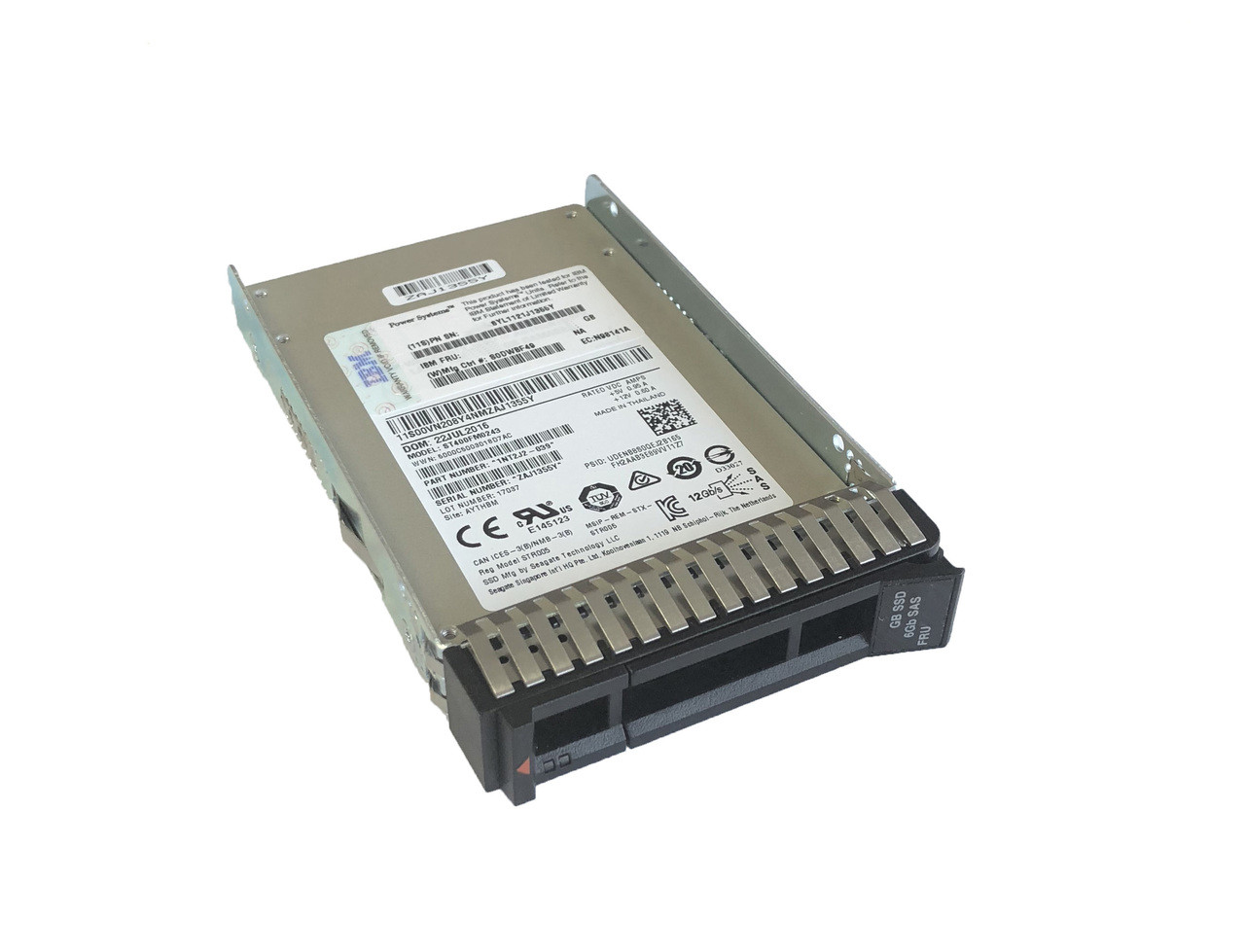 IBM ES8W 9009 1.55TB SFF-3 SSD 4K for IBM i 5B15 00LY335