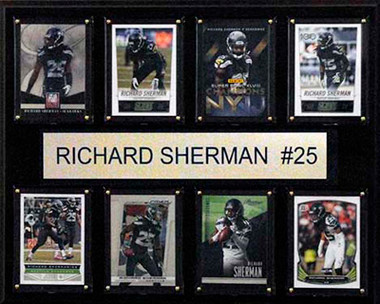 richard sherman jersey card