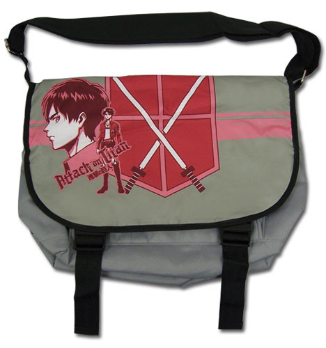 attack on titan messenger bag
