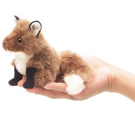 BABY RED SQUIRREL Finger Puppet  #2735 Free Shipping in USA ~ Folkmanis Puppets 