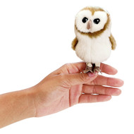 Folkmanis Mini Field Mouse Finger Puppet Plush 4" Stuffed Animal Toy 