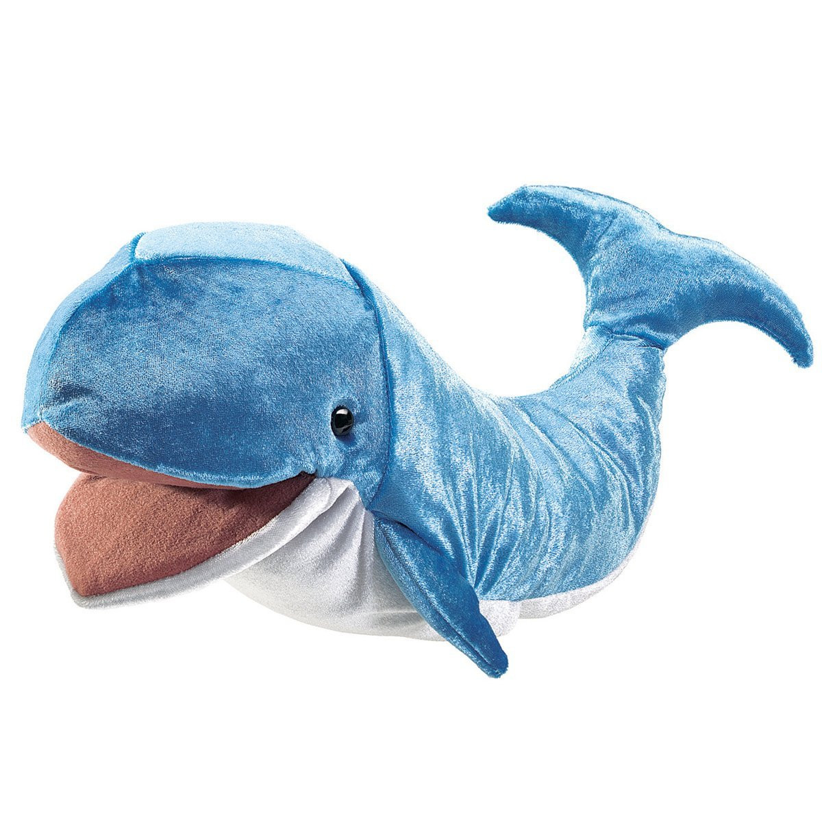 Folkmanis Whistling Dolphin Hand Puppet 19" 