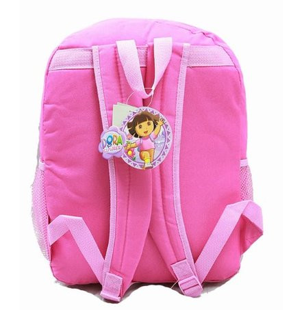 Dora the Explorer Large Backpack 16 in Pink with Boots Crayons Dora the Explorer Large Backpack 16 in Pink with Boots Crayons