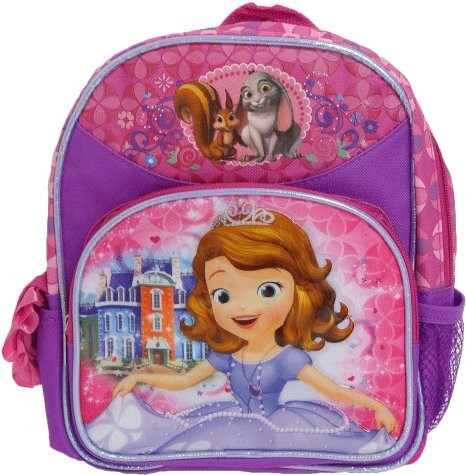 sofia the first backpack and lunchbox