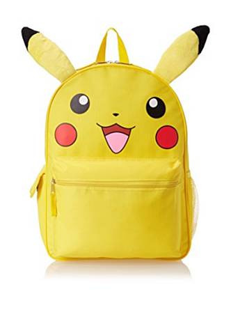 pikachu school backpack