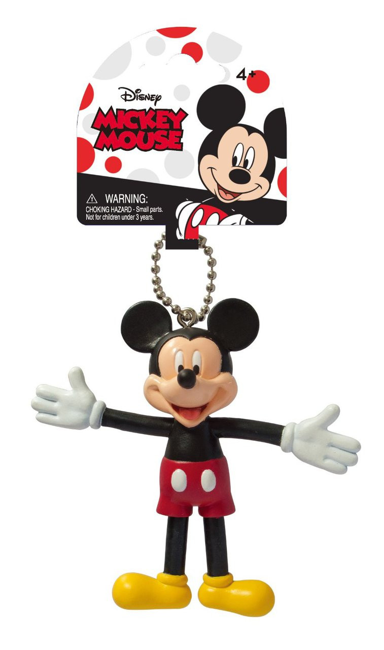 Disney Minnie Mouse Bendable Figural Keychain 25034