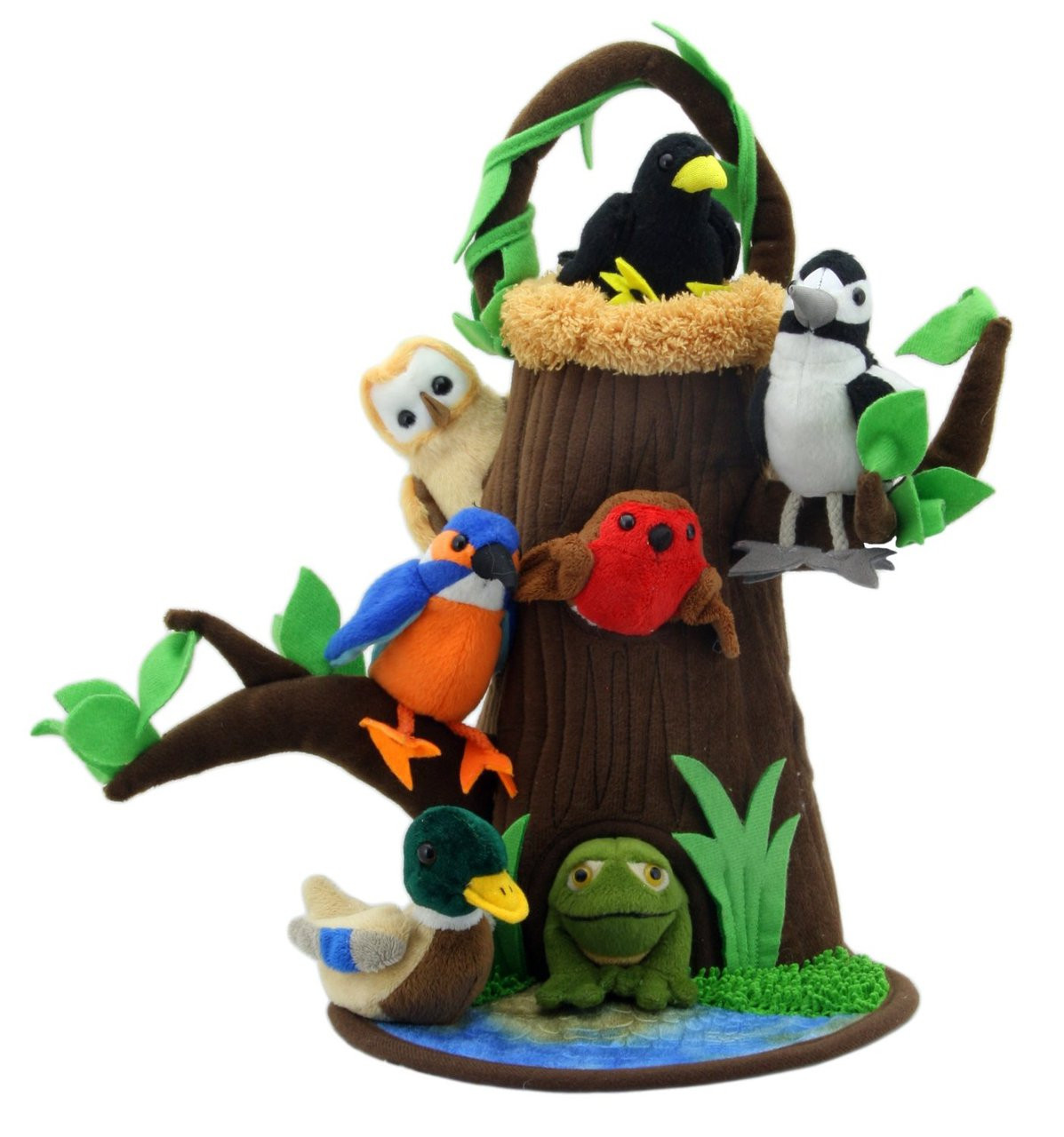 Hand Puppet HideAway Puppets Tree With Nest PC003037 Hobby Hunters
