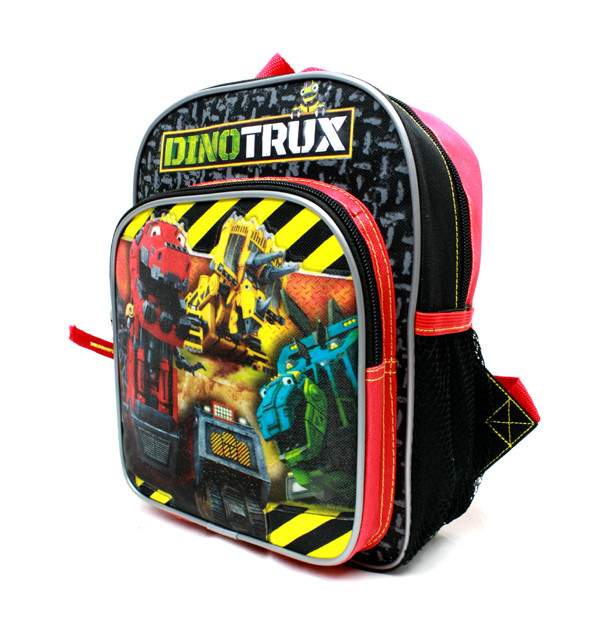 Mini Backpack Dinotrux Mega Team Black 10 School Bag 85097 - 