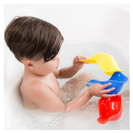 Nuby 3-Pack Dolphin Dippers Bath Scoops 6197