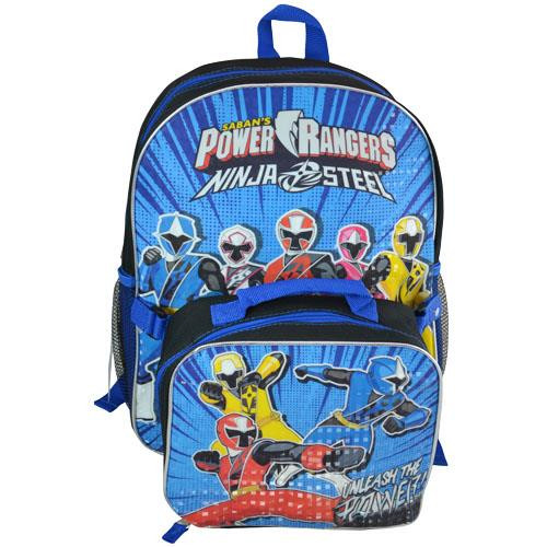 Power Rangers Large Backpack School Bag 16" Licensed by Disney New with Tags New