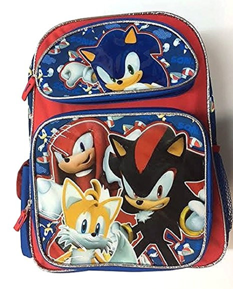 shadow the hedgehog backpack