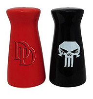 Salt & Paper Shaker Marvel Daredevil and Punisher  SPS-MK-DDPNSH