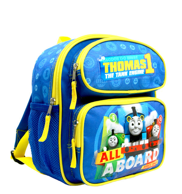 All a Board Blue 10" School Bag TECF02 Mini Backpack Thomas The Tank Engine 