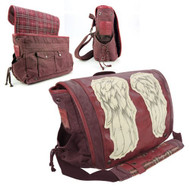 Walking Dead Daryl Wings Messenger Bag Fatigue Green