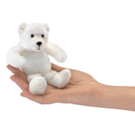 Finger Puppet Folkmanis Mini Polar Bear 2770