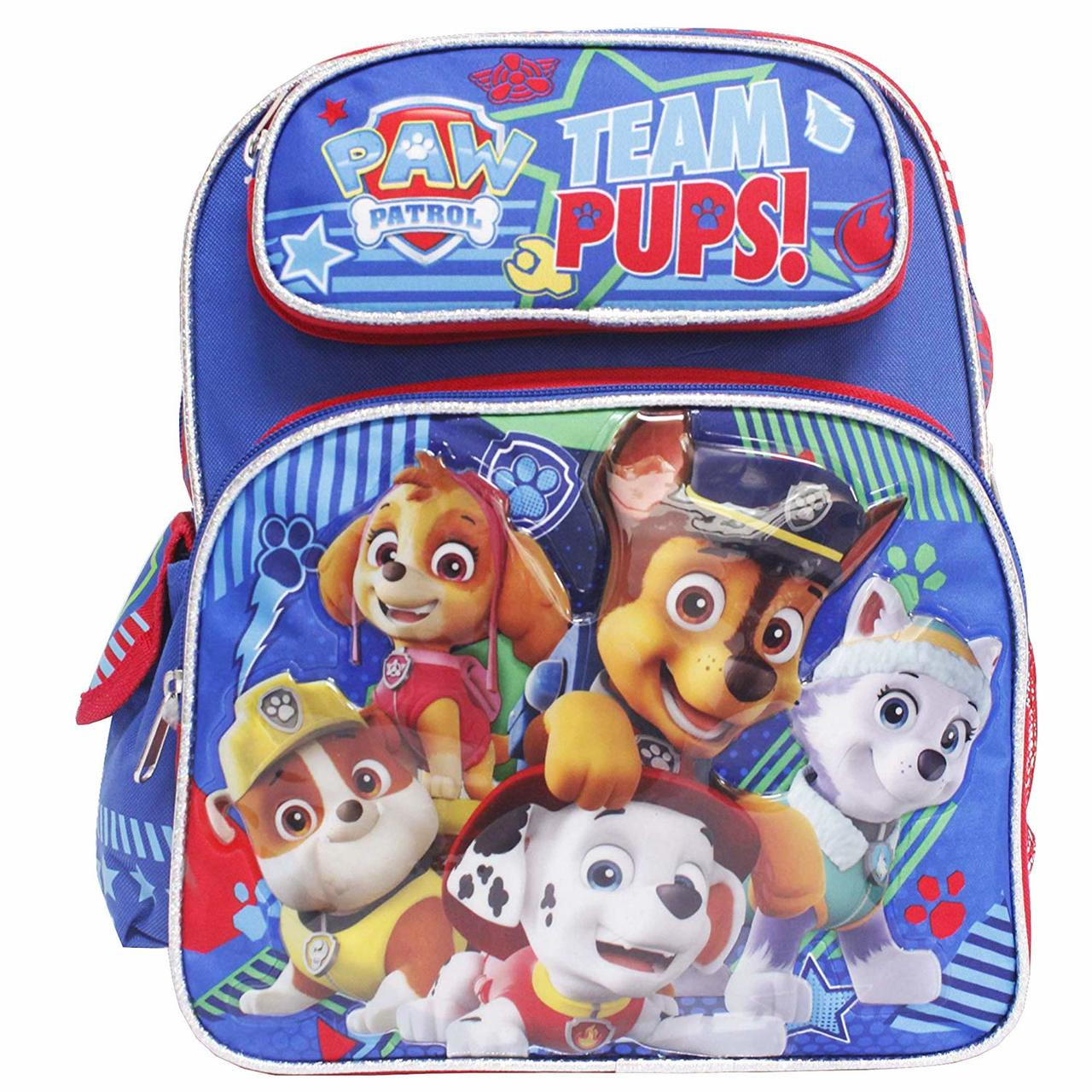 paw patrol pup heroes backpack