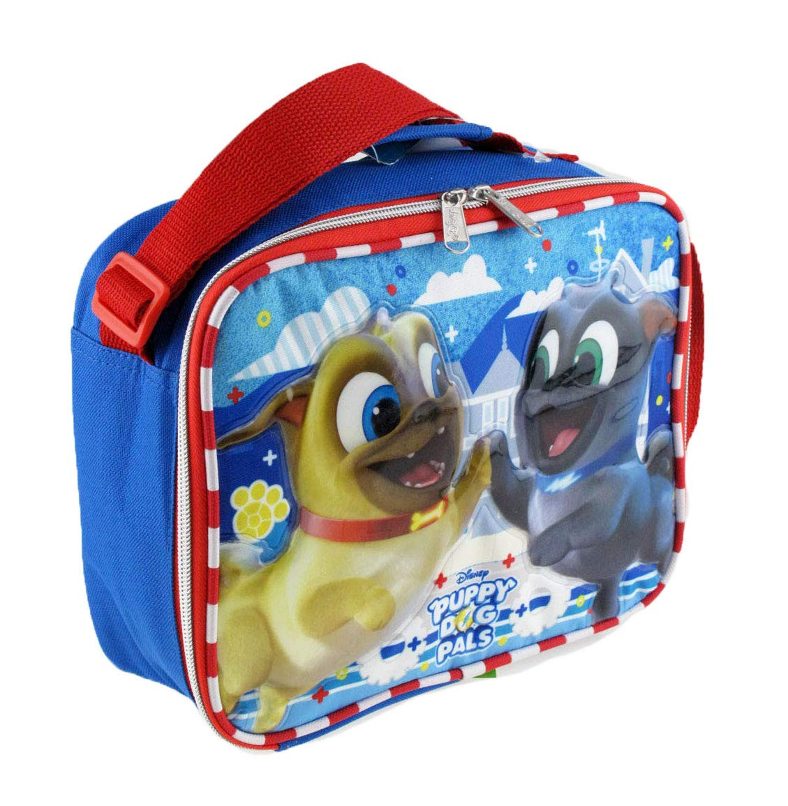 puppy dog pals backpack and lunch box