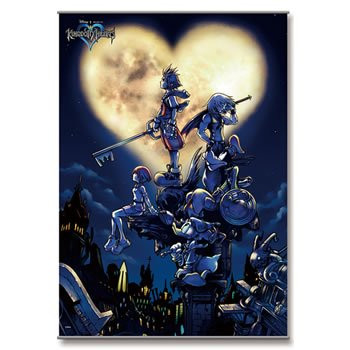 Wall Scroll Kingdom Hearts Cover Art New Hobby Hunters
