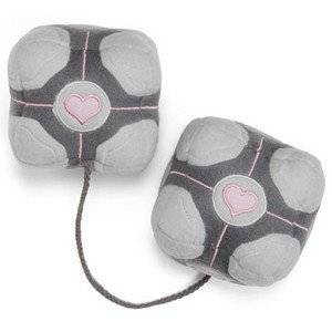 companion cube toy