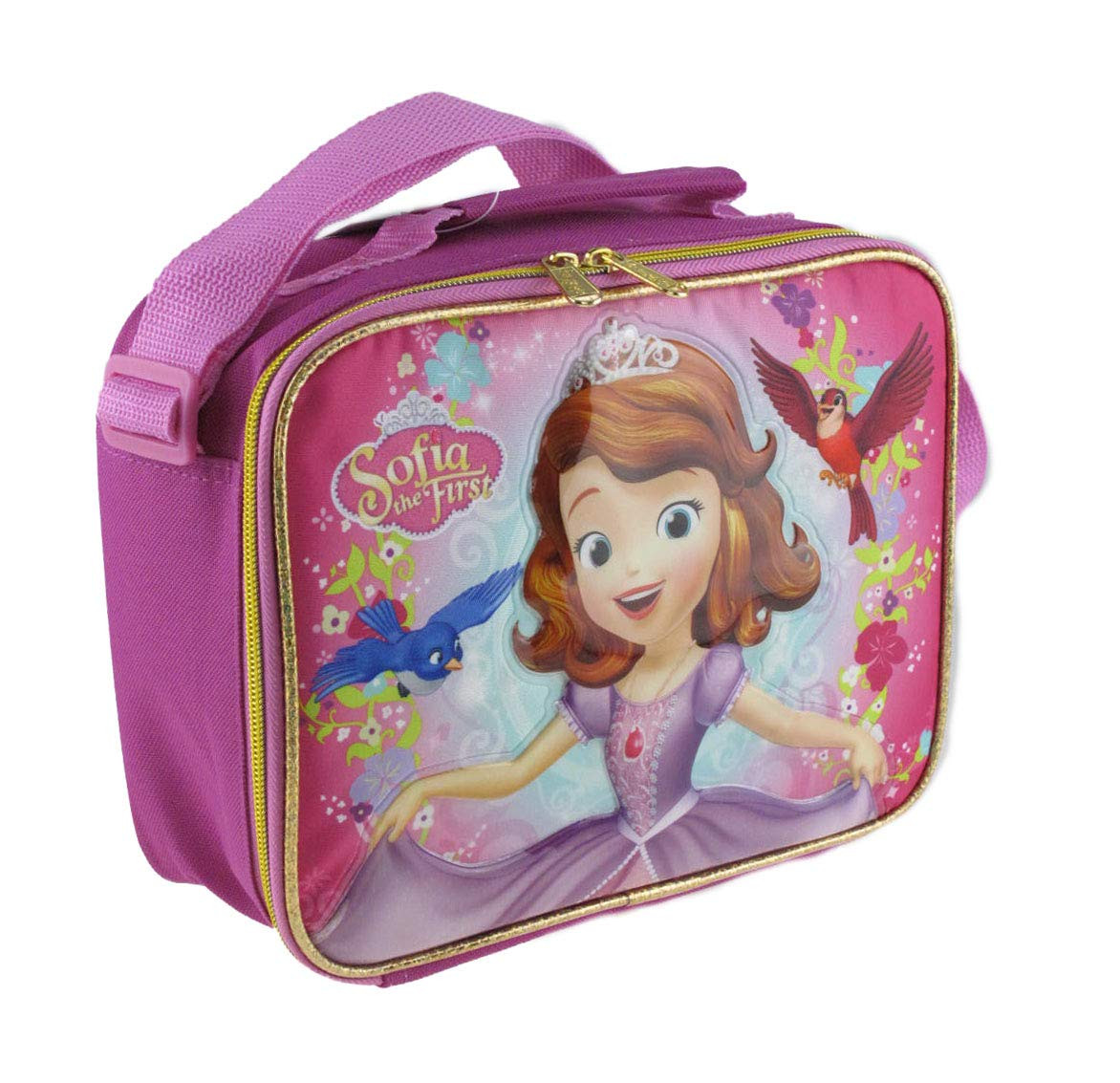 sofia the first backpack and lunchbox