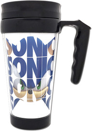 Travel Mug Sonic The Hedgehog Cgi Sonic Tumbler With Handle ge69510