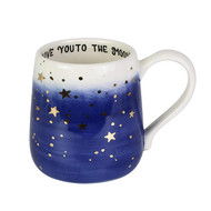 Mug Gold Star Love to Moon Coffee Cup 16oz 6003661