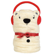 Blanket Polar Bear Snowthrow Fleece 60" x 45" 6004640