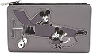 Small Wallet Mickey Mouse Plane Crazy wdwa1114