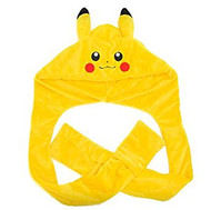 Beanie Cap Pokemon Pikachu 3D Snood Hood Hat 376414