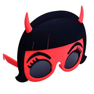 Party Costumes Sun-Staches Devil Girl Glasses SG3694