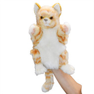 Hand Puppet Hansa Kitten (Ginger) 7182