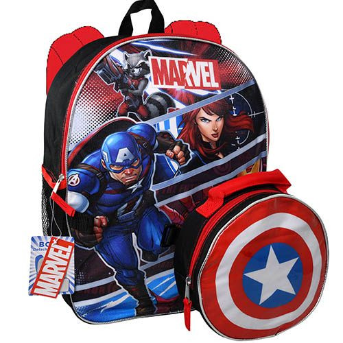 marvel captain america backpack