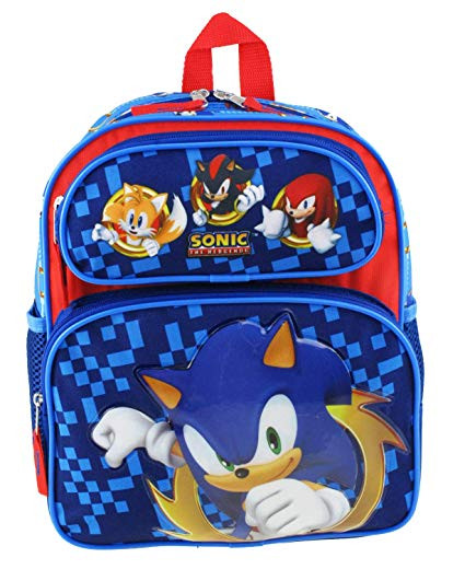 sonic backpack and lunchbox