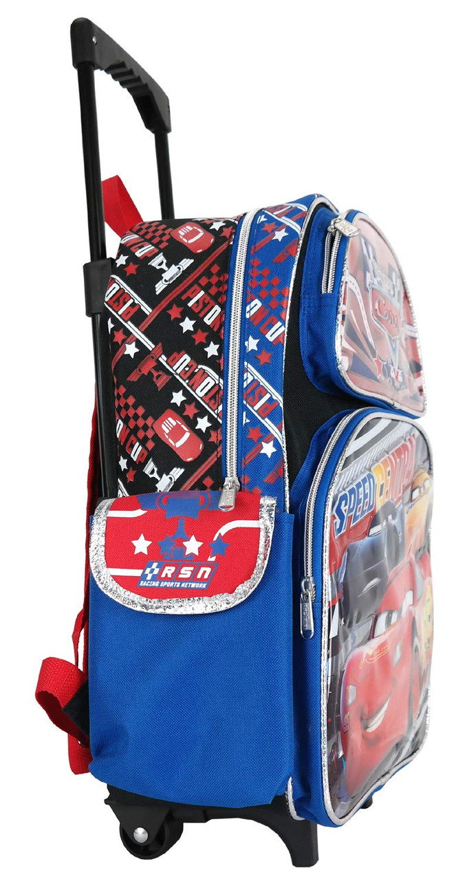 cars rolling backpack